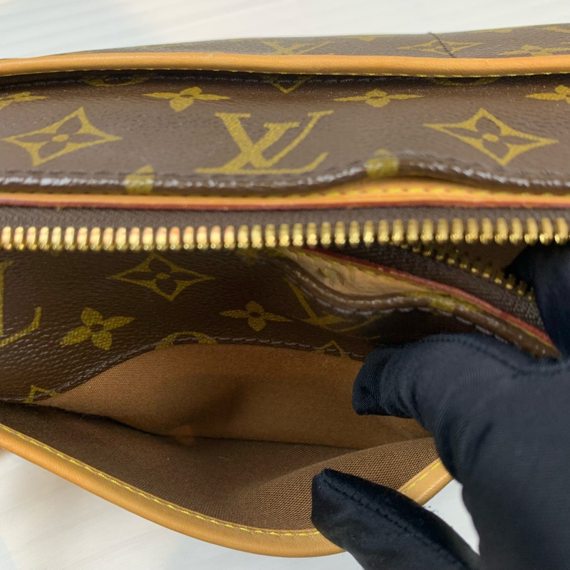 路易威登/Louis Vuitton 袋     Monogram 塗層帆布 帆布搭配撞色皮革飾邊 31*13*14-8