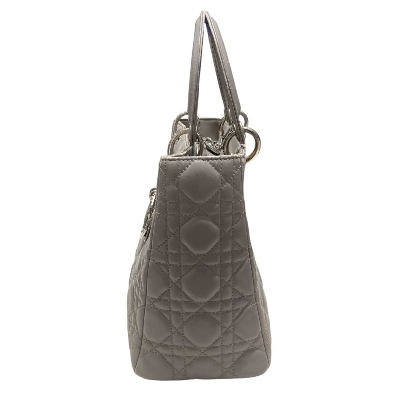 DIOR 迪奧 LADY DIOR 中號 CAL44551 灰色-3