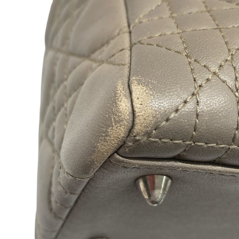 DIOR 迪奧 LADY DIOR 中號 CAL44551 灰色-8