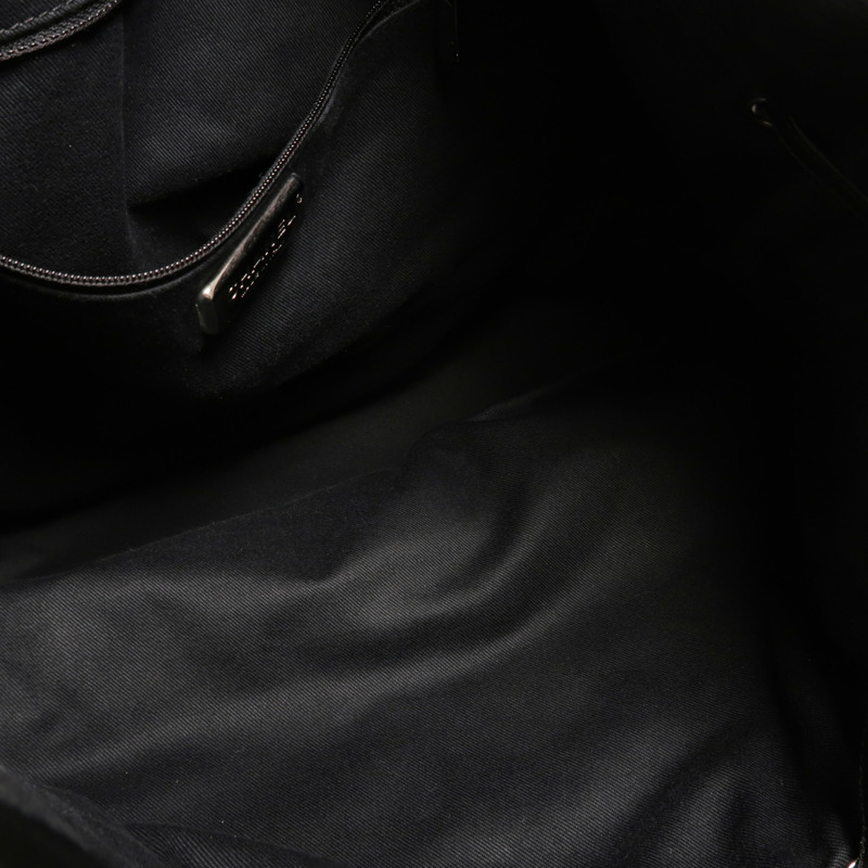 CHANEL 馬毛/牛皮皮革Totebag銀扣鏈帶手挽袋-4