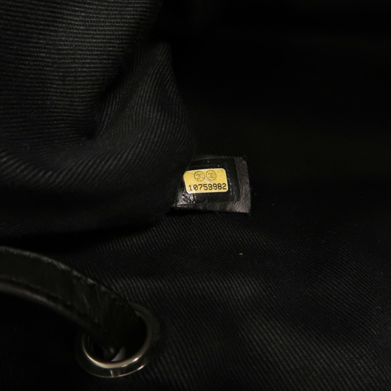 CHANEL 馬毛/牛皮皮革Totebag銀扣鏈帶手挽袋-6