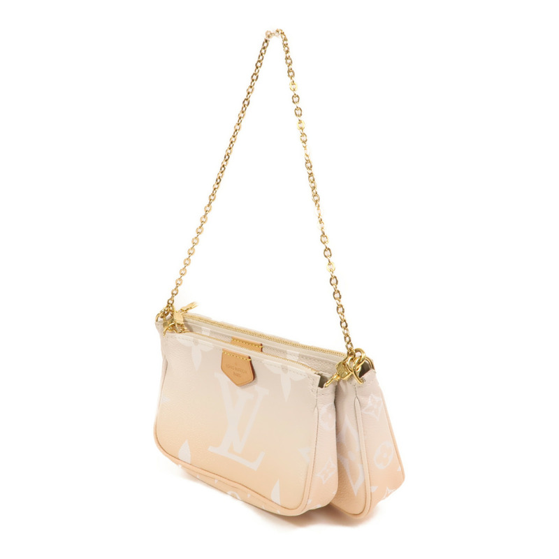 LOUIS VUITTON Monogram Giant Multi Pochette Accessoires金扣手挽肩背兩用袋-2