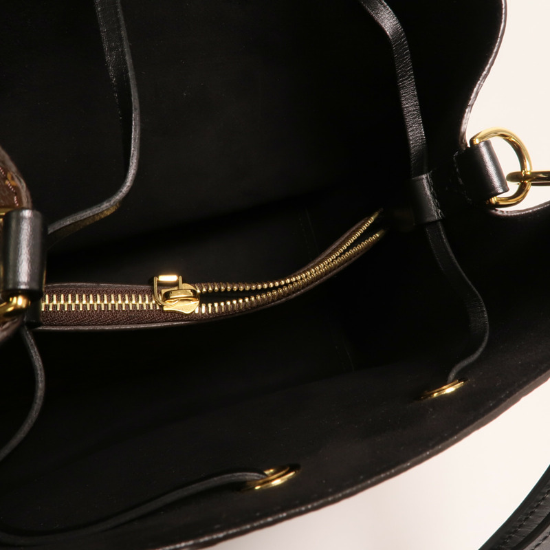 LOUIS VUITTON Monogram Neo Noe MM金扣肩背袋-4