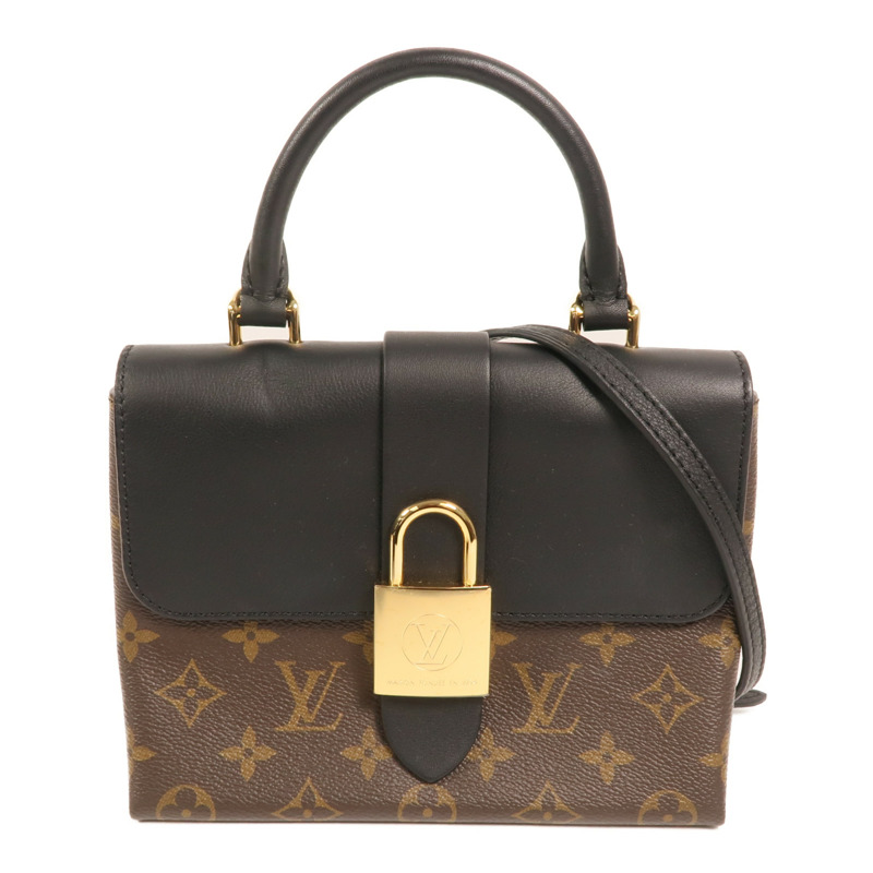 LOUIS VUITTON Monogram Locky BB金扣手挽肩背兩用袋-0