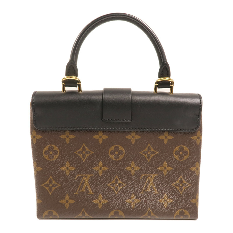 LOUIS VUITTON Monogram Locky BB金扣手挽肩背兩用袋-1