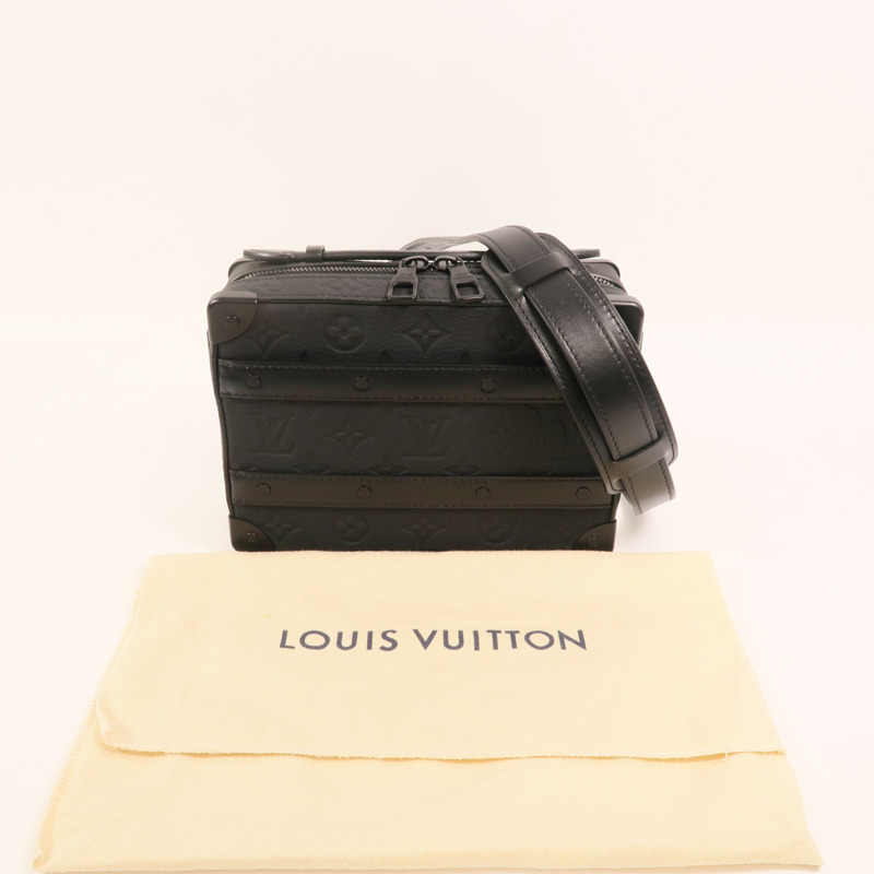 LOUIS VUITTON Monogram Taurillon Handle Soft Trunk手挽肩背兩用袋-7