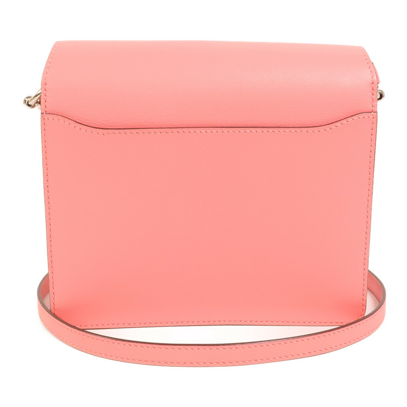 HERMES Evercolor皮革Mini Roulis銀扣肩背袋-1