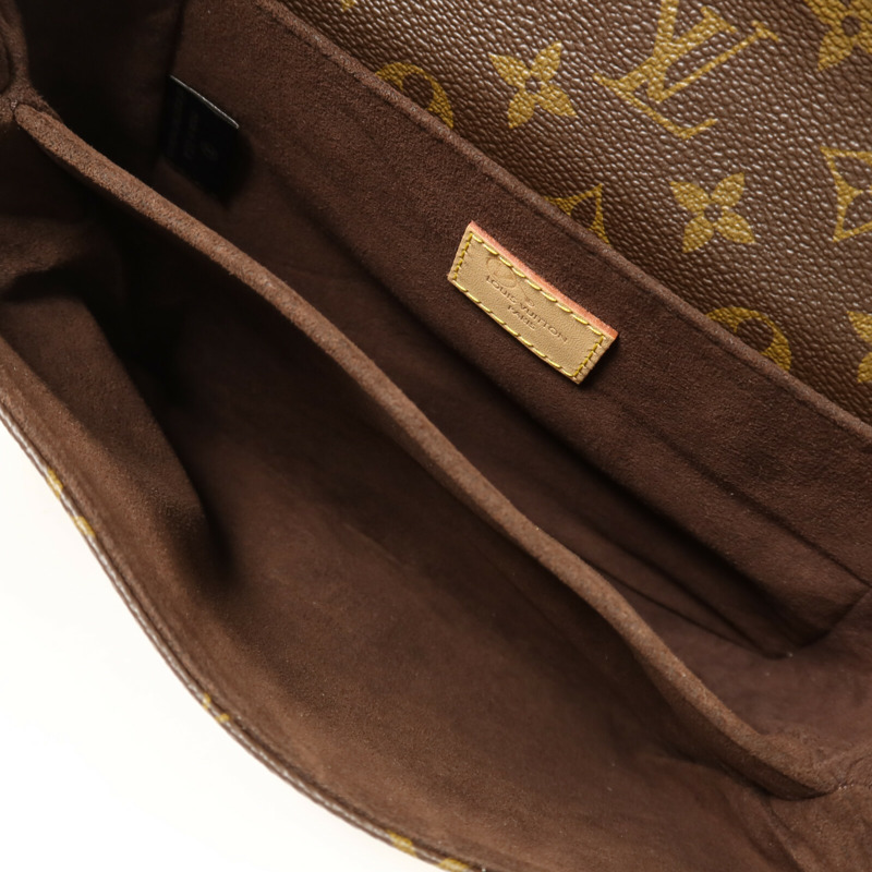 LOUIS VUITTON Monogram Pochette Metis MM金扣手挽肩背兩用袋-4