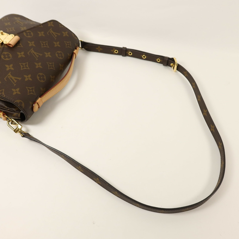 LOUIS VUITTON Monogram Pochette Metis MM金扣手挽肩背兩用袋-8