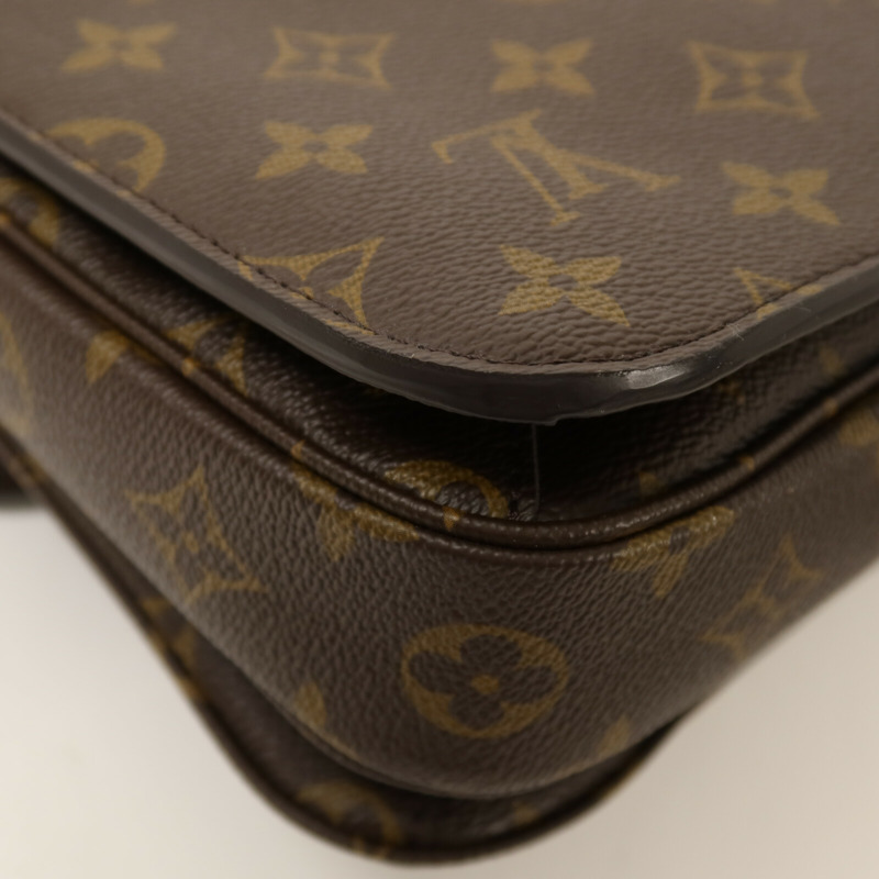 LOUIS VUITTON Monogram Pochette Metis MM金扣手挽肩背兩用袋-14