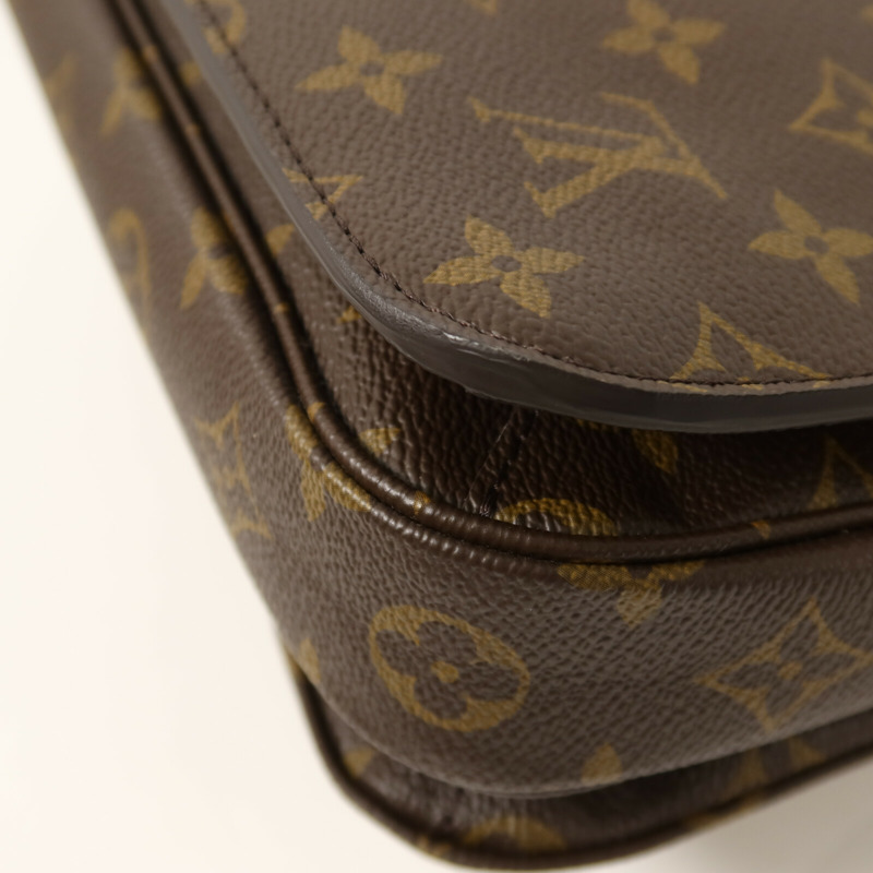 LOUIS VUITTON Monogram Pochette Metis MM金扣手挽肩背兩用袋-15