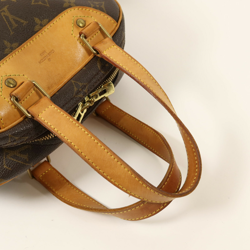 LOUIS VUITTON Monogram Excursion Shoe Case金扣手挽袋-7