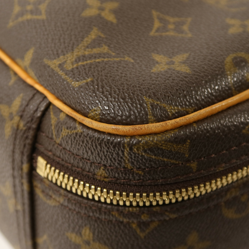 LOUIS VUITTON Monogram Excursion Shoe Case金扣手挽袋-10