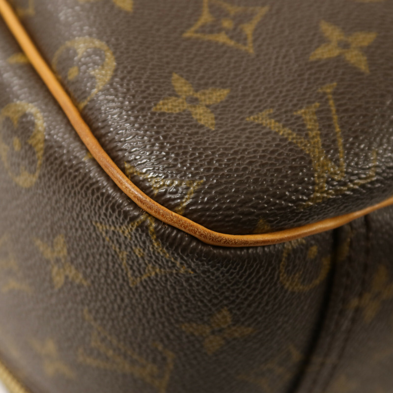 LOUIS VUITTON Monogram Excursion Shoe Case金扣手挽袋-11