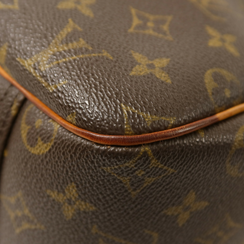 LOUIS VUITTON Monogram Excursion Shoe Case金扣手挽袋-12