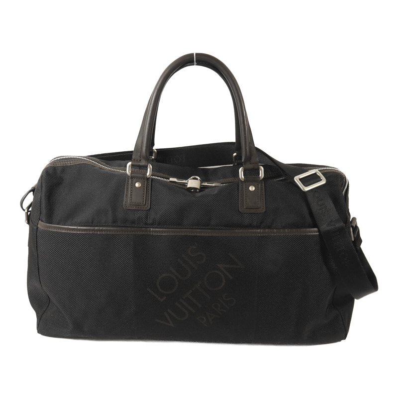 LOUIS VUITTON Damier Geant Albatross銀扣手挽肩背兩用袋-0