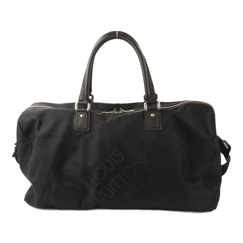 LOUIS VUITTON Damier Geant Albatross銀扣手挽肩背兩用袋-1