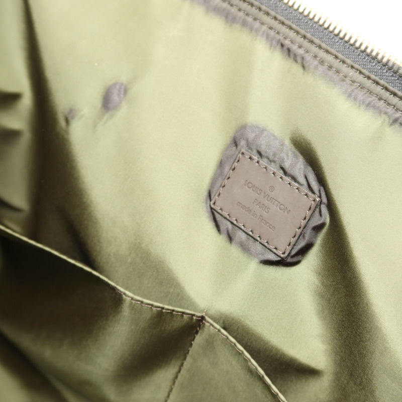 LOUIS VUITTON Damier Geant Albatross銀扣手挽肩背兩用袋-15