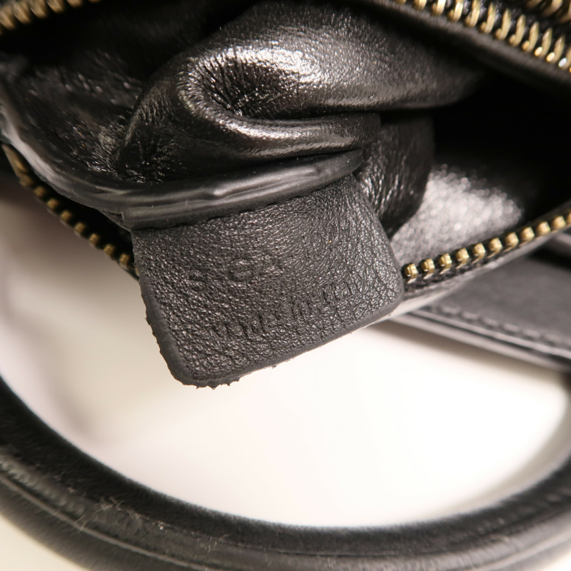 CELINE 牛皮/麂皮皮革Medium Luggage金扣手挽袋-6