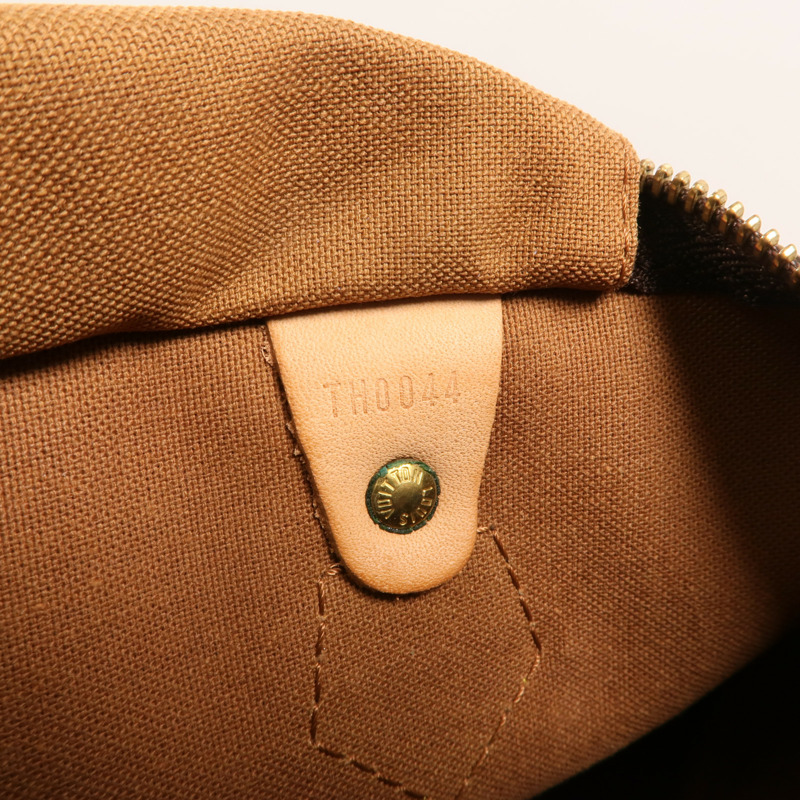 LOUIS VUITTON Monogram Speedy 30金扣手挽袋-6