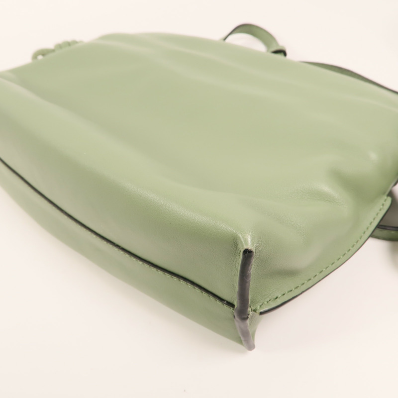 LOEWE 牛皮皮革Mini Flamenco金扣肩背袋-10