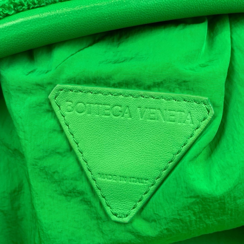 葆蝶家/Bottega Veneta 型格綠色毛巾袋 37*8*22 沒有配件-5