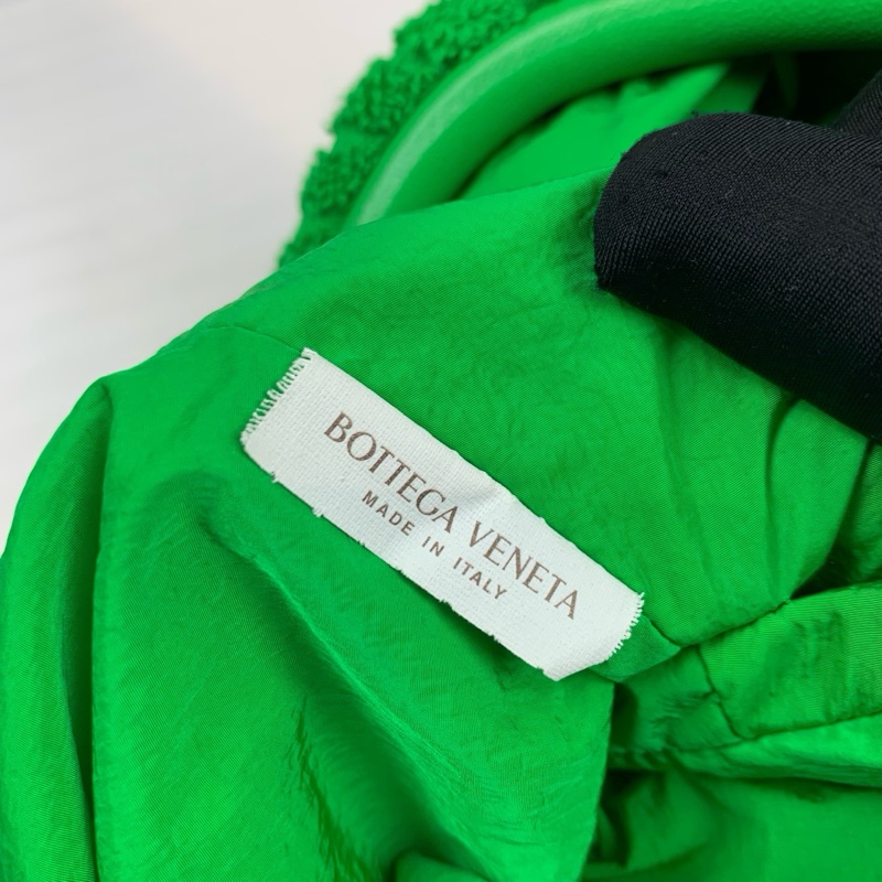 葆蝶家/Bottega Veneta 型格綠色毛巾袋 37*8*22 沒有配件-8