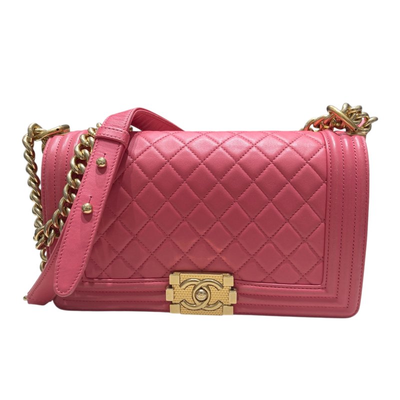 CHANEL 香奈兒 BOY系列 粉色-0