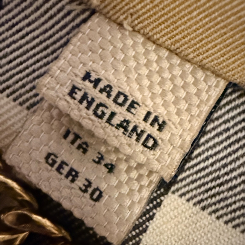 Burberry 經典款蜜色 Kensington長風衣UK 2-14