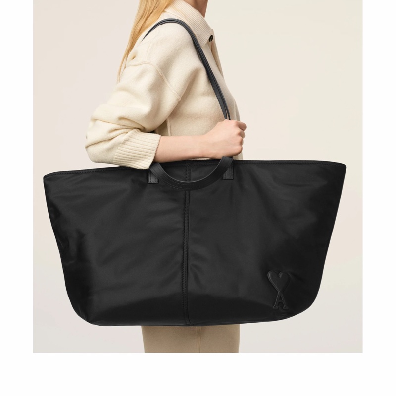 Ami Paris 男女同款 Marcel 單肩包均碼碼44cm*21cm*39cm-4