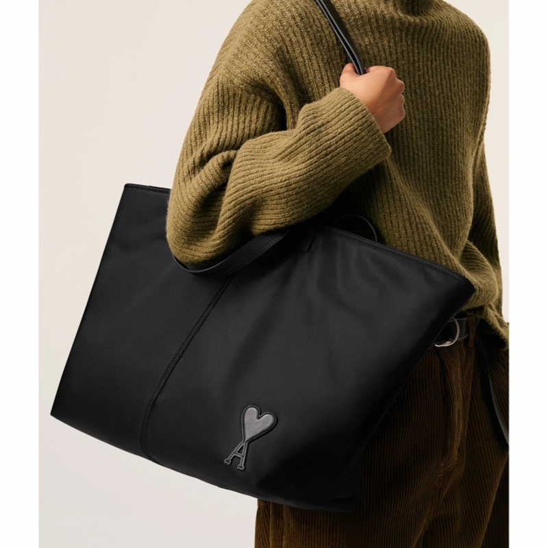 Ami Paris 男女同款 Marcel 單肩包均碼碼44cm*21cm*39cm-5