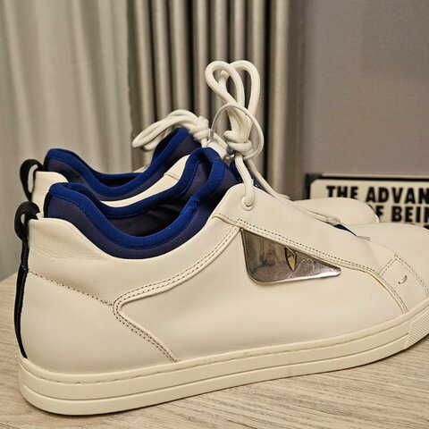 FENDI 牛皮低筒鞋 尺寸8