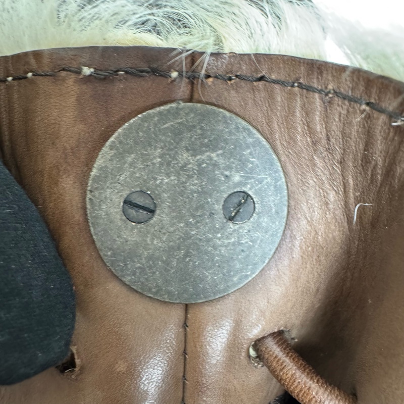 VALENTINO白色毛絨單肩包-10