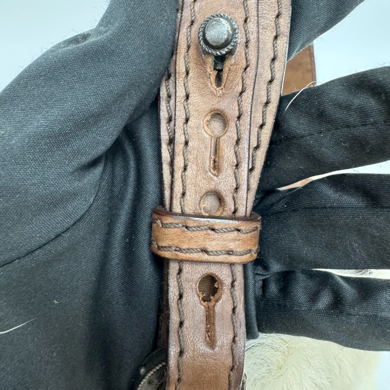 VALENTINO白色毛絨單肩包-14