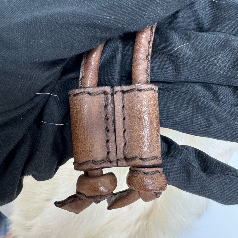 VALENTINO白色毛絨單肩包-17