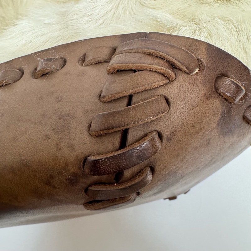 VALENTINO白色毛絨單肩包-24