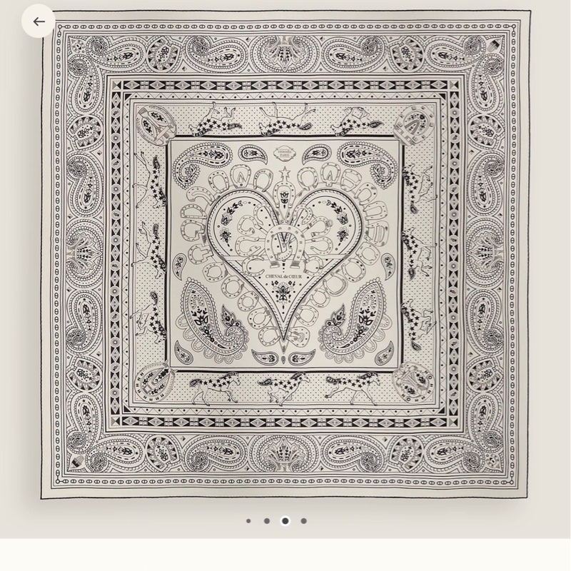 💖Hermes 140 cashmere 絲巾 披肩 圍巾💖 心之馬 全新-0