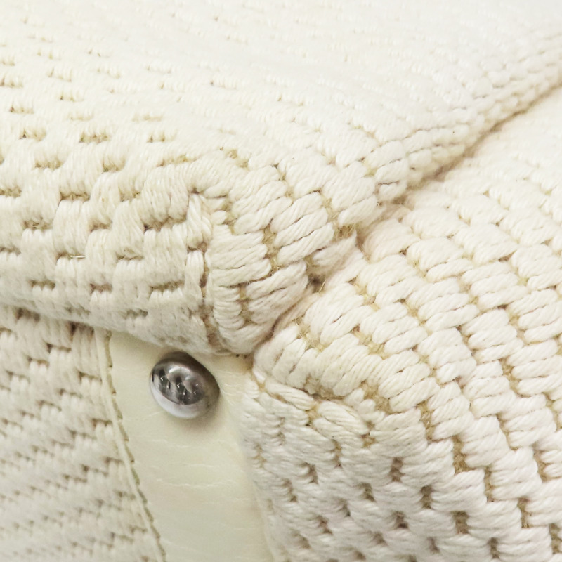 米黃色 帆布 LAX Accordion 肩背包【CHANEL 香奈兒】-13