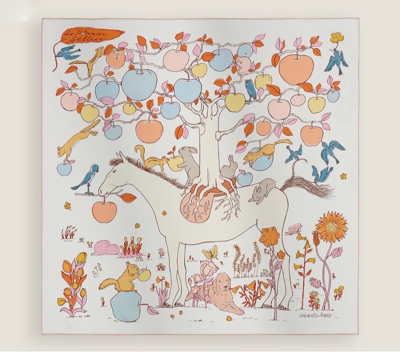 💖Hermes 90x90 絲巾 全新💖 馬上結果實-0