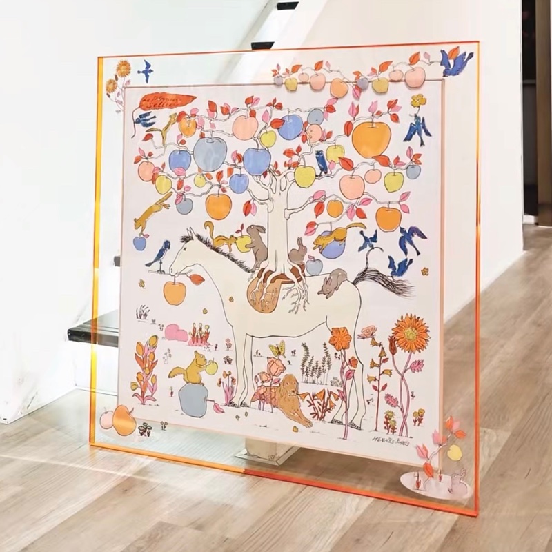 💖Hermes 90x90 絲巾 全新💖 馬上結果實-2