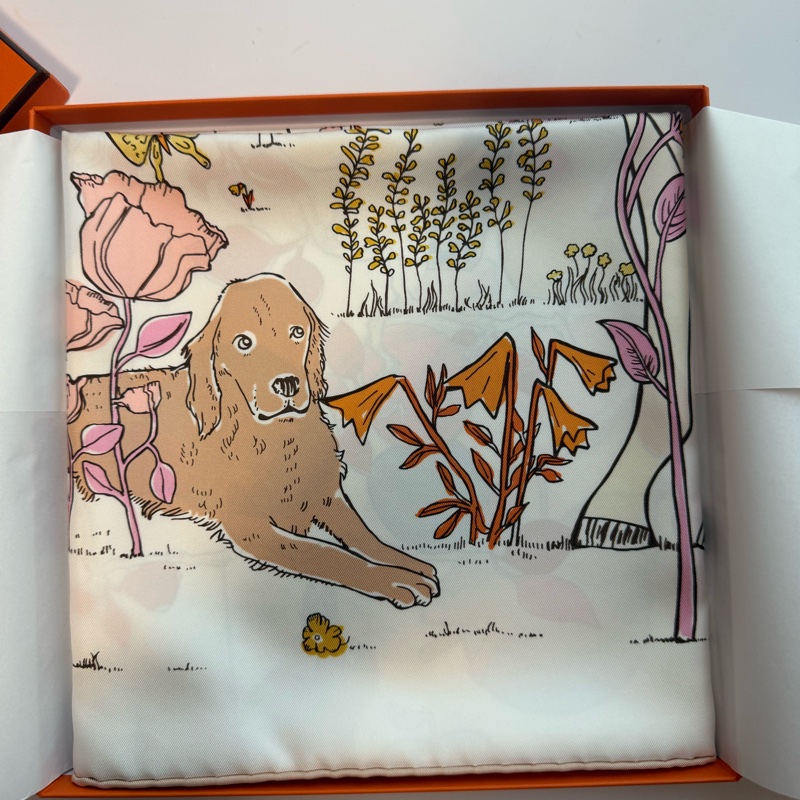 💖Hermes 90x90 絲巾 全新💖 馬上結果實-5