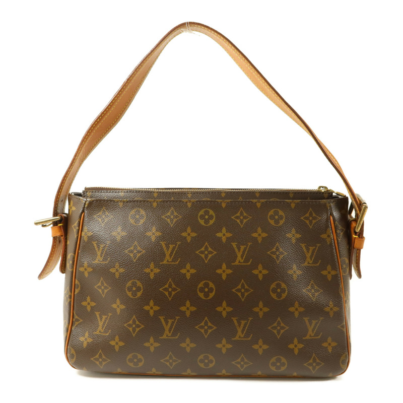 LOUIS VUITTON Monogram Viva Cite GM金扣肩背袋-1