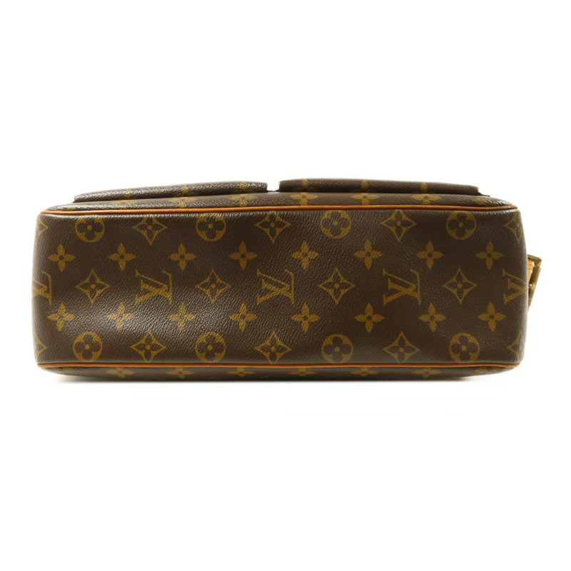 LOUIS VUITTON Monogram Viva Cite GM金扣肩背袋-3