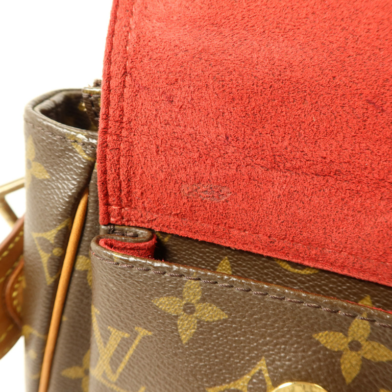 LOUIS VUITTON Monogram Viva Cite GM金扣肩背袋-20