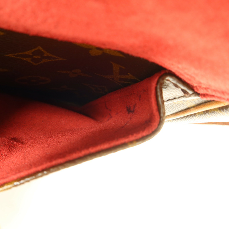 LOUIS VUITTON Monogram Viva Cite GM金扣肩背袋-21