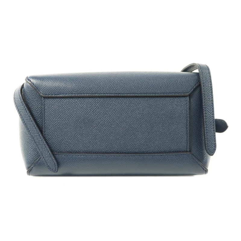 CELINE 牛皮皮革Mini Belt Bag金扣手挽肩背兩用袋-3