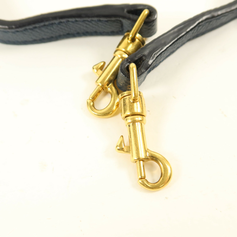 CELINE 牛皮皮革Mini Belt Bag金扣手挽肩背兩用袋-10