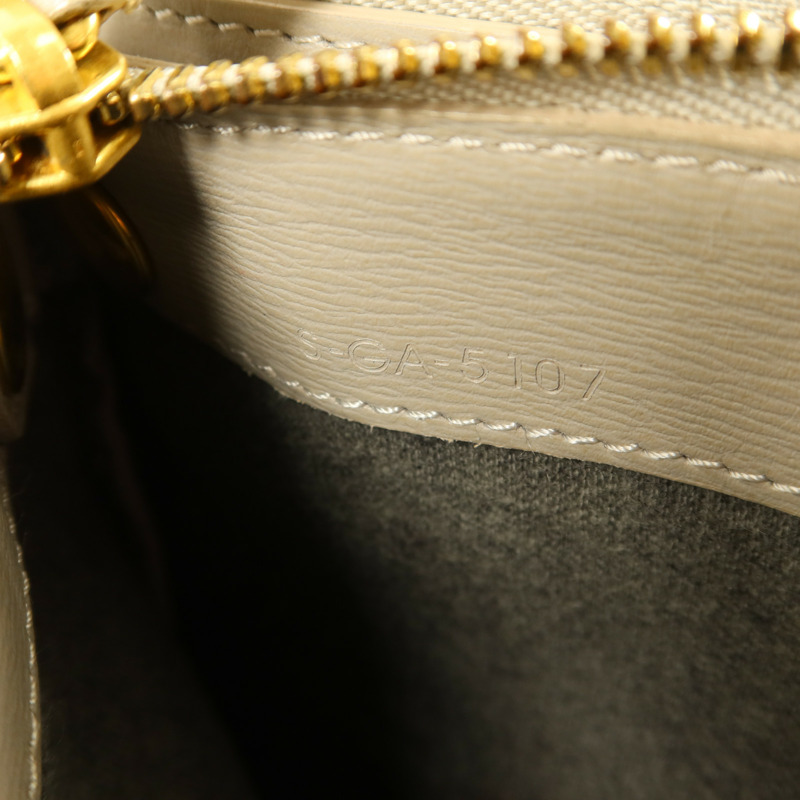 CELINE 牛皮皮革Trio Bag金扣肩背袋-8