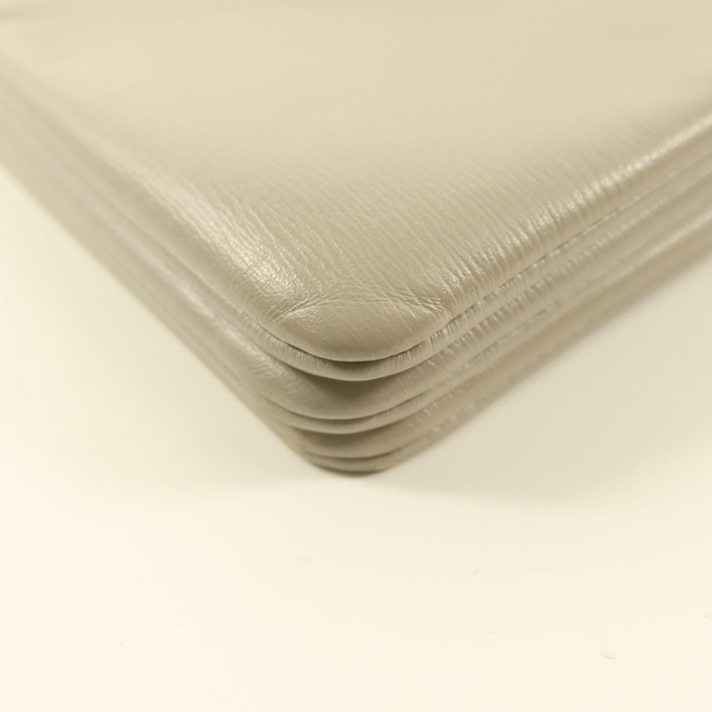 CELINE 牛皮皮革Trio Bag金扣肩背袋-14