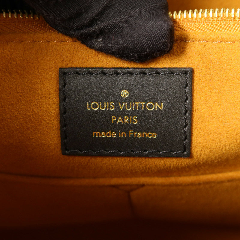 LOUIS VUITTON Monogram Empreinte On The Go MM金扣手挽肩背兩用袋-5